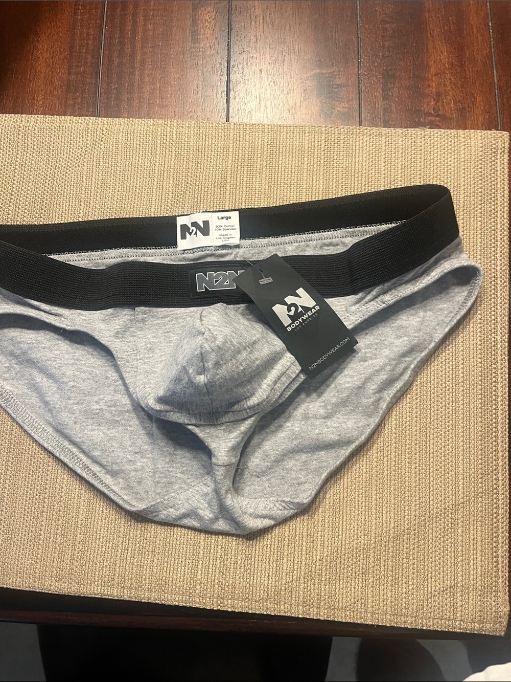 Vintage 90’s N2N Bodywear Men’s bikini Briefs made Los Angeles California USA